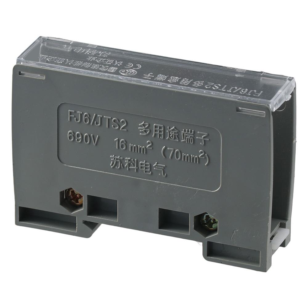 1 in 6 Out Terminal Blocks Connectors Din Rail Terminal Block Wire Box Durable Distribution Block
1 in 6 Out Terminal Blocks Connectors Din Rail Terminal Block Wire Box Durable Distribution Block