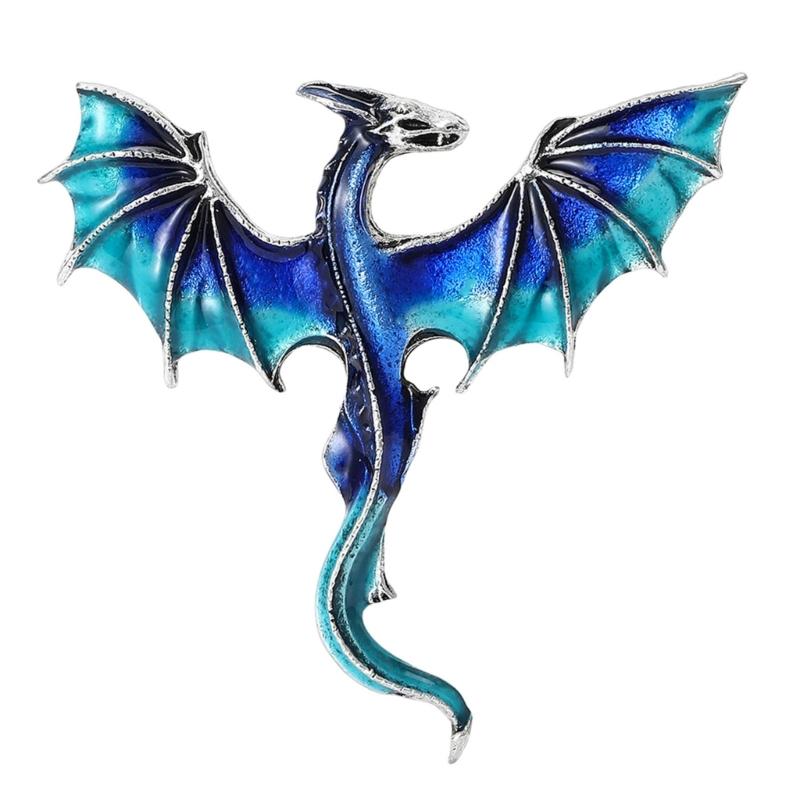 Modern Dragon Brooch Enamel Badge Pin Versatile Wearable Corsage Pin For Casual Event Holiday Outfits
Modern Dragon Brooch Enamel Badge Pin Versatile Wearable Corsage Pin For Casual Event Holiday Outfits