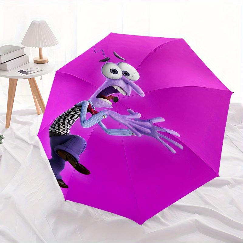 Inside Out 2 Fashion Umbrella, Automatic Opening and Closing Cartoon Design, Iron Ribs and Handle, 8 Ribs, Suitable for All Occasions and Tr
Inside Out 2 Fashion Umbrella, Automatic Opening and Closing Cartoon Design, Iron Ribs and Handle, 8 Ribs, Suitable for All Occasions and Tr