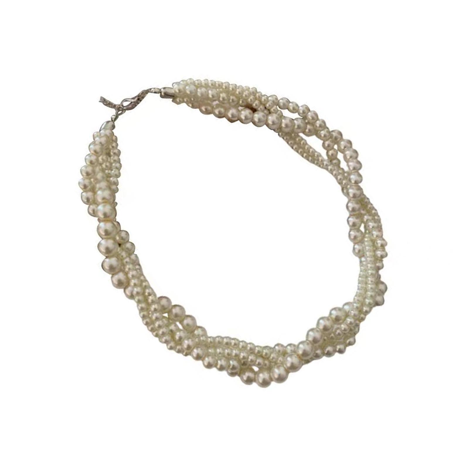 Baroque Multi Strand Pearls Necklace Allergy Resistant Jewelry With Customizable Length For Sensitive Skin 1
Baroque Multi Strand Pearls Necklace Allergy Resistant Jewelry With Customizable Length For Sensitive Skin 1