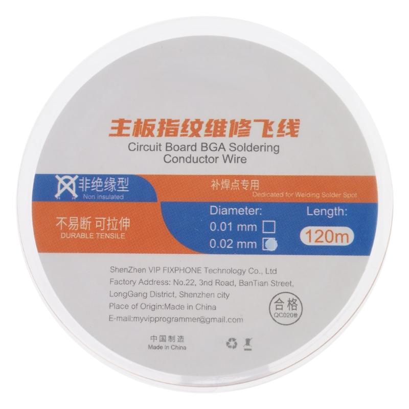 Not Insulated Super Fine Copper Link Wire Mobile Phone PCB Repair Jumper Wire For Motherboard Welding Repair Tool
Not Insulated Super Fine Copper Link Wire Mobile Phone PCB Repair Jumper Wire For Motherboard Welding Repair Tool