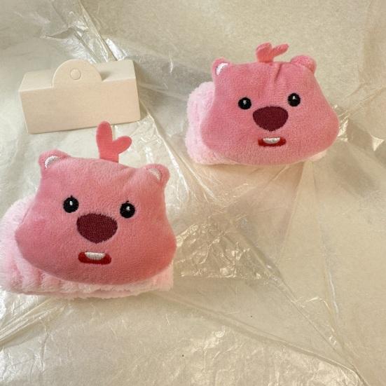 Yousheng Sweet Pink Plush Hair Band Cute Beaver Doll Design Wristband Cartoon Small Beaver Hair Hoop Hair Accessories
Yousheng Sweet Pink Plush Hair Band Cute Beaver Doll Design Wristband Cartoon Small Beaver Hair Hoop Hair Accessories