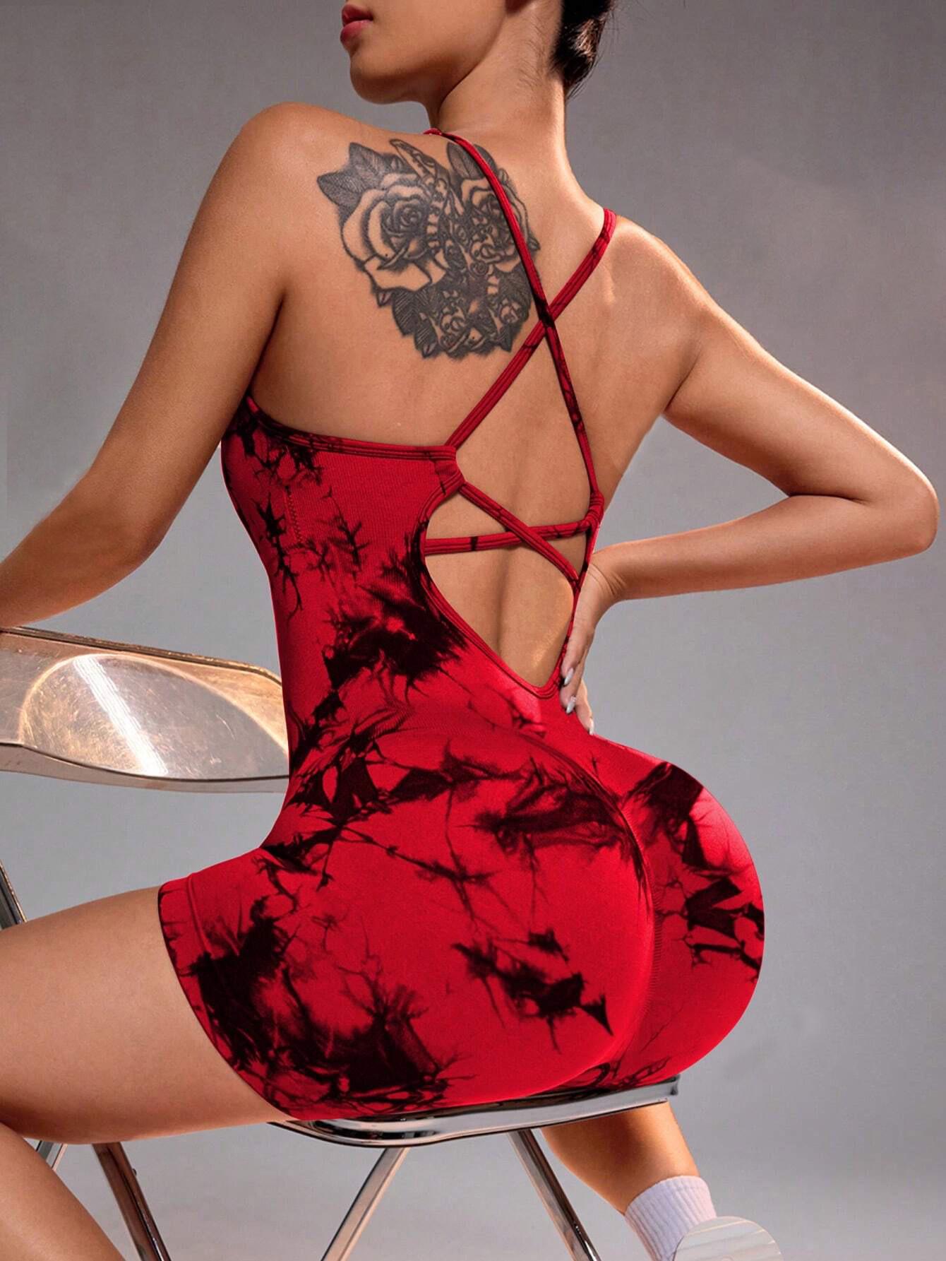 Елегантний швидковисихаючий комбінезон для йоги з перехресною спинкою - висококласний літній спортивний одяг Large
Елегантний швидковисихаючий комбінезон для йоги з перехресною спинкою - висококласний літній спортивний одяг Large