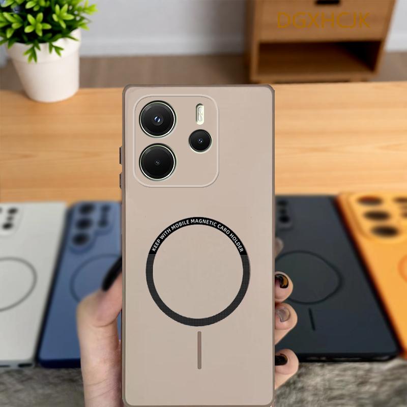 For Redmi Note 14 Case Redmi Note 14 4G Phone Case Redmi Note 14 5G Cover Shookproof Color magnetic hard Silicone back cover Redmi Note 14 5G (Global)
For Redmi Note 14 Case Redmi Note 14 4G Phone Case Redmi Note 14 5G Cover Shookproof Color magnetic hard Silicone back cover Redmi Note 14 5G (Global)