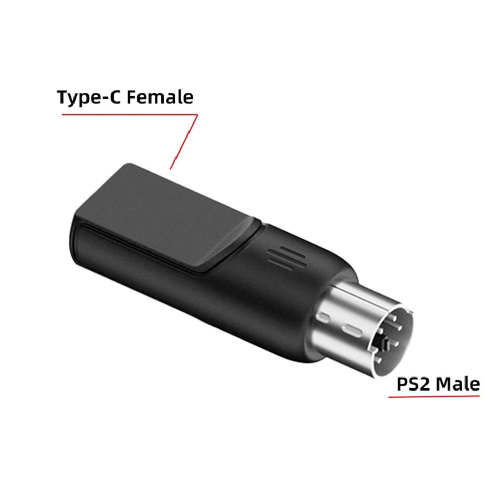 USB-адаптер для PS2 USB-A та Type-C Male до PS2 Female Конвертер для клавіатури та миші Ноутбук Настільний комп ютер
USB-адаптер для PS2 USB-A та Type-C Male до PS2 Female Конвертер для клавіатури та миші Ноутбук Настільний комп ютер