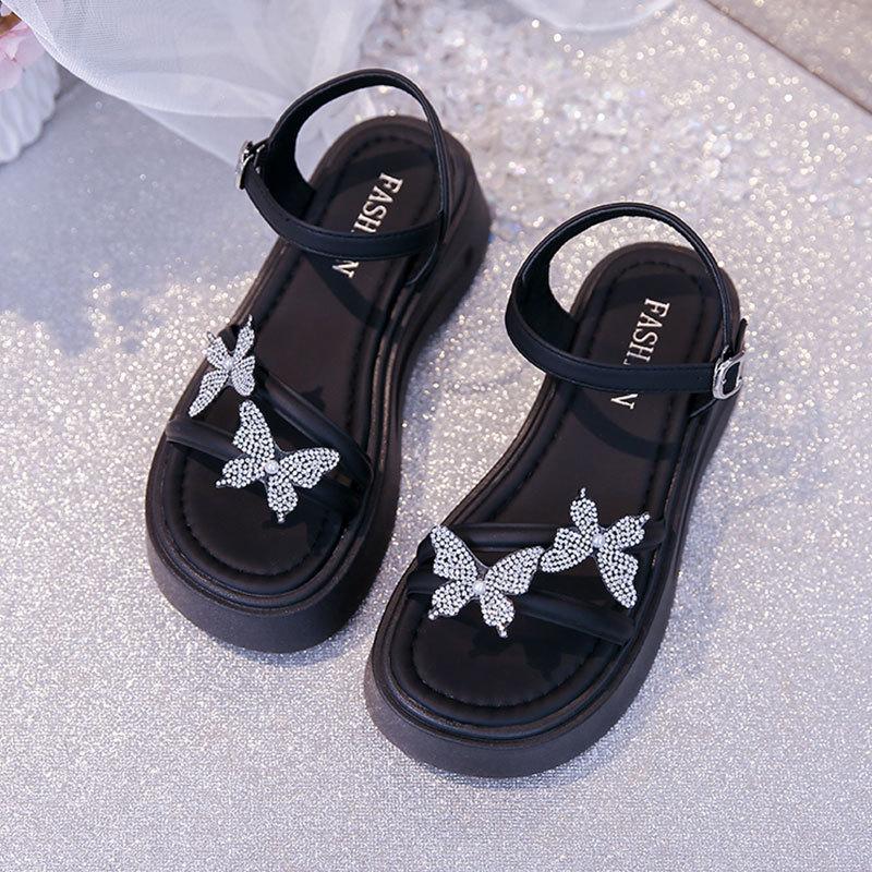 Muffin thick-soled heightening cool slippers women s summer wear 2025 new rhinestones with skirts beach fairy style sandals 35 чорний
Muffin thick-soled heightening cool slippers women s summer wear 2025 new rhinestones with skirts beach fairy style sandals 35 чорний