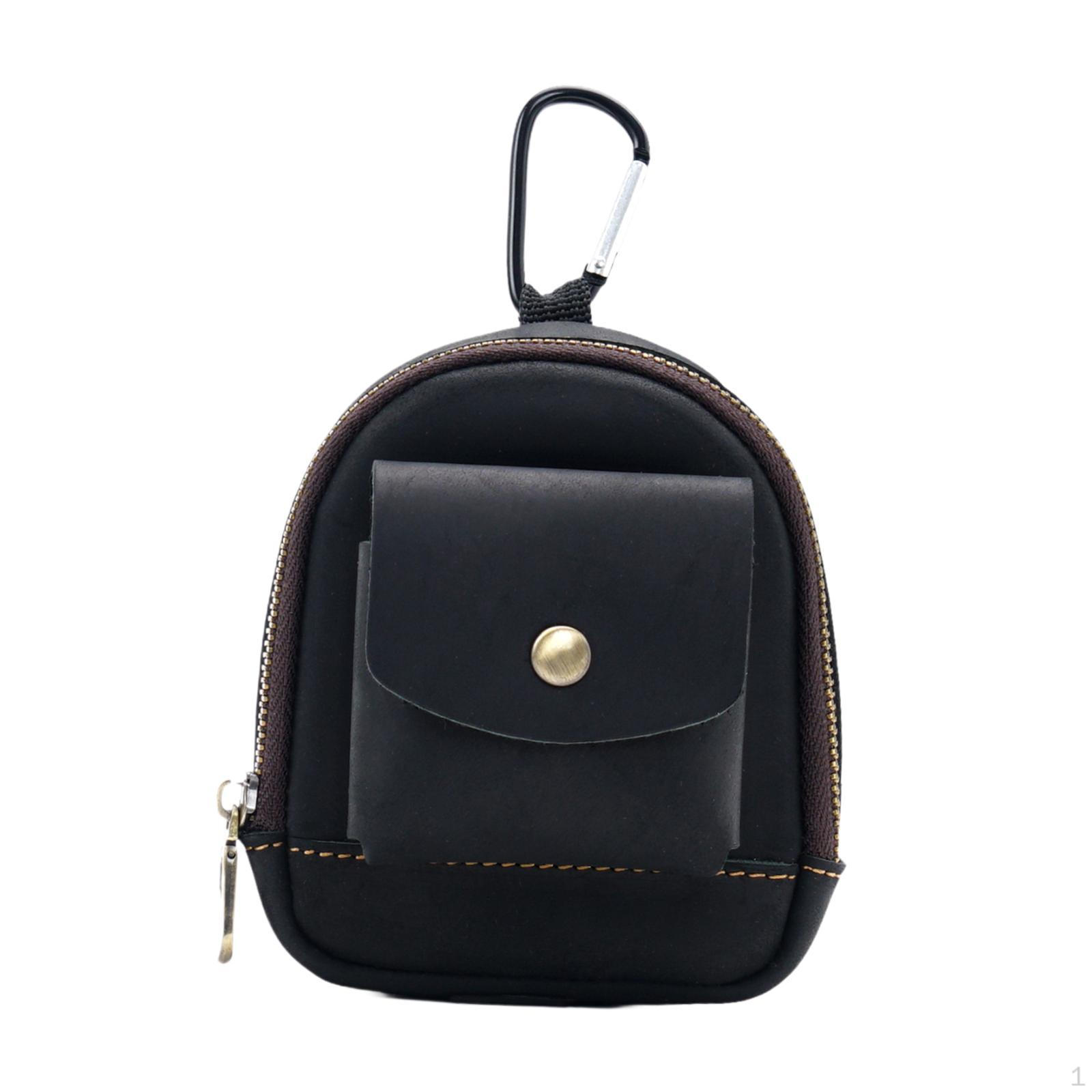 Кожаный кошелек для мелочи, сумка для ключей, наушники, хранение кредитной карты, помады чёрный
Кожаный кошелек для мелочи, сумка для ключей, наушники, хранение кредитной карты, помады чёрный