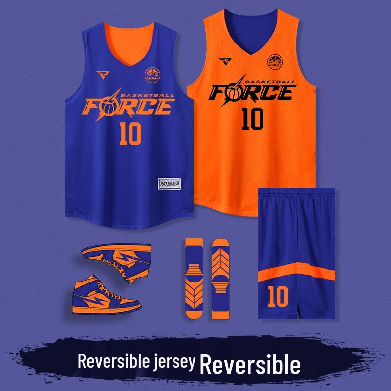 Men s and Women s Reversible Quick-Dry Basketball Team Uniform Set L (Height 155-165cm)
Men s and Women s Reversible Quick-Dry Basketball Team Uniform Set L (Height 155-165cm)