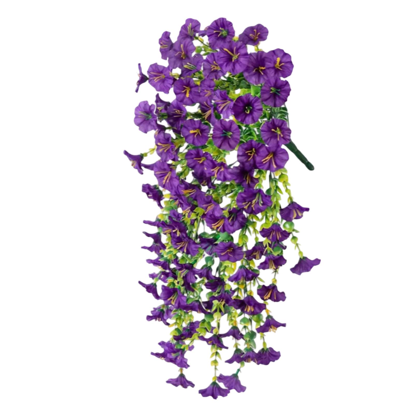 2 Pack Artificial Morning Hanging Plastic Faux Flower for Outdoor Indoor Home Garden Wall Decoration One Size фіолетовий
2 Pack Artificial Morning Hanging Plastic Faux Flower for Outdoor Indoor Home Garden Wall Decoration One Size фіолетовий
