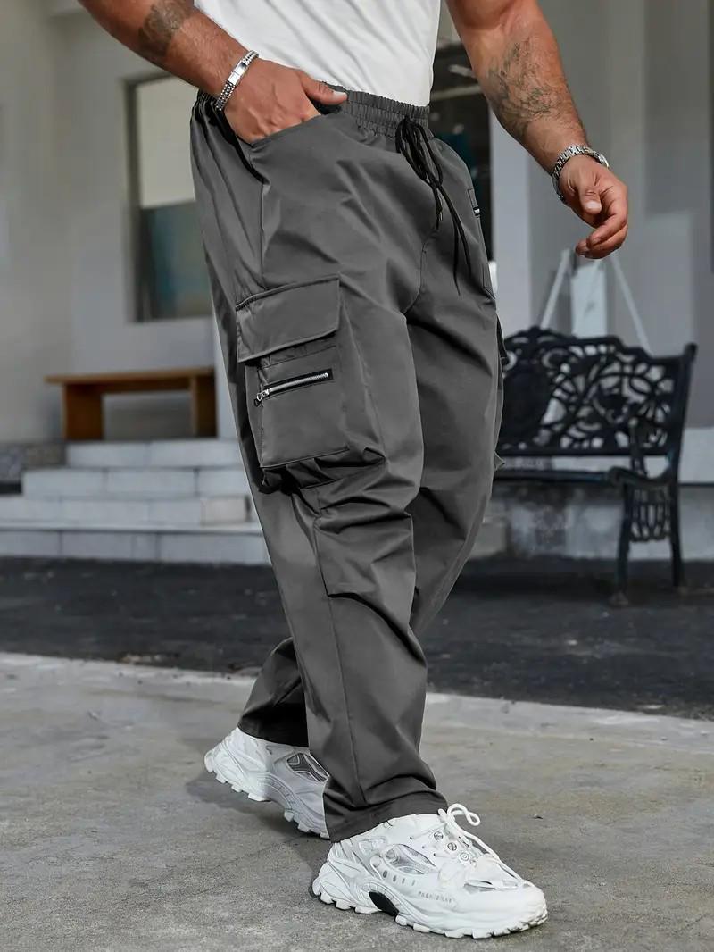 2026 Men s Outdoor Cargo Pants: Loose Fit, Multi-Pocket, Functional, Elastic Drawstring, Zipper Design Small
2026 Men s Outdoor Cargo Pants: Loose Fit, Multi-Pocket, Functional, Elastic Drawstring, Zipper Design Small