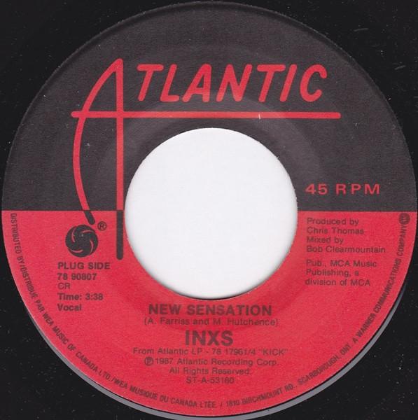 7inch Record INXS New Sensation 7890807 Atlantic 1988 Canada Rock Used
7inch Record INXS New Sensation 7890807 Atlantic 1988 Canada Rock Used
