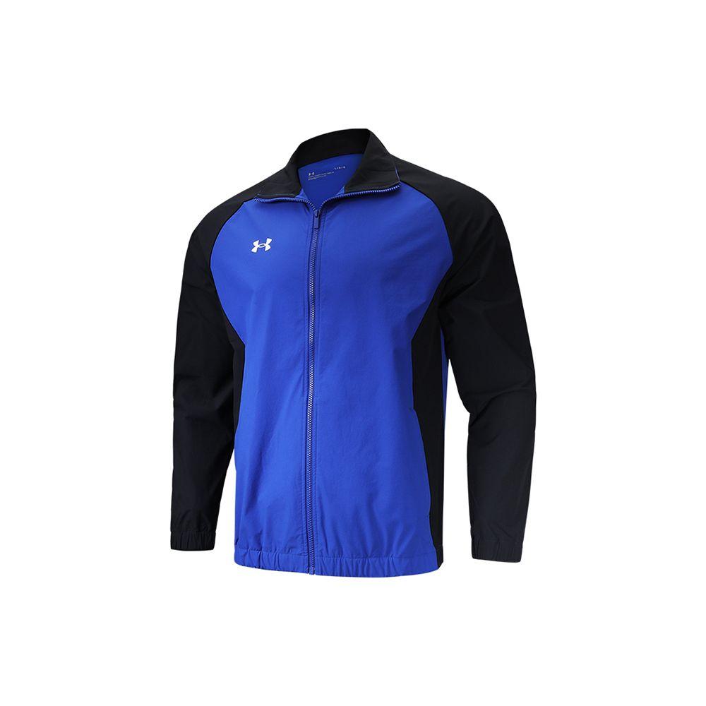 Under Armour Colorblock Logo Print Sports Woven Jacket Men Jacket Royal-Blue 22500402-400
Under Armour Colorblock Logo Print Sports Woven Jacket Men Jacket Royal-Blue 22500402-400