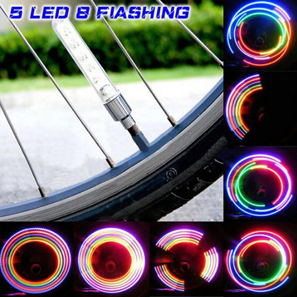 7 Flash Bike Tyre Tire Wheel Lamp Valve Cap Lamp 5 LED Bicycle Decorative Light Tire Flash Lights 5 LED
7 Flash Bike Tyre Tire Wheel Lamp Valve Cap Lamp 5 LED Bicycle Decorative Light Tire Flash Lights 5 LED
