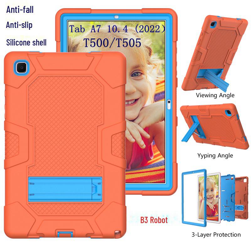 10.4 Robot SamTab A7 Tablet Protective Cover with Stand Samsung Tab A7 10.4 (2020) T505/T500/T507/T505N темно-синий/чёрный
10.4 Robot SamTab A7 Tablet Protective Cover with Stand Samsung Tab A7 10.4 (2020) T505/T500/T507/T505N темно-синий/чёрный