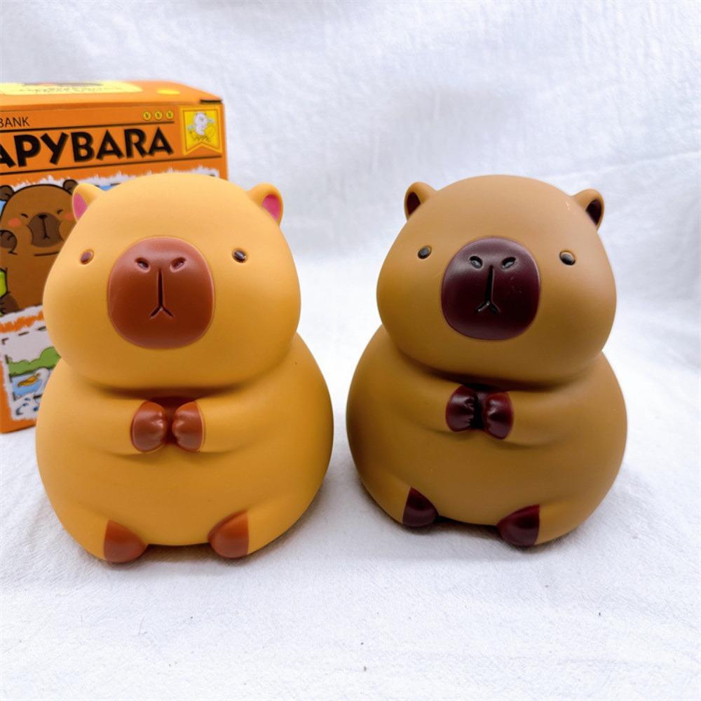 Decorative Capybara Piggy Bank Savings Tank Capybara Kids Storage Box Coins Cash світло-коричневого кольору
Decorative Capybara Piggy Bank Savings Tank Capybara Kids Storage Box Coins Cash світло-коричневого кольору