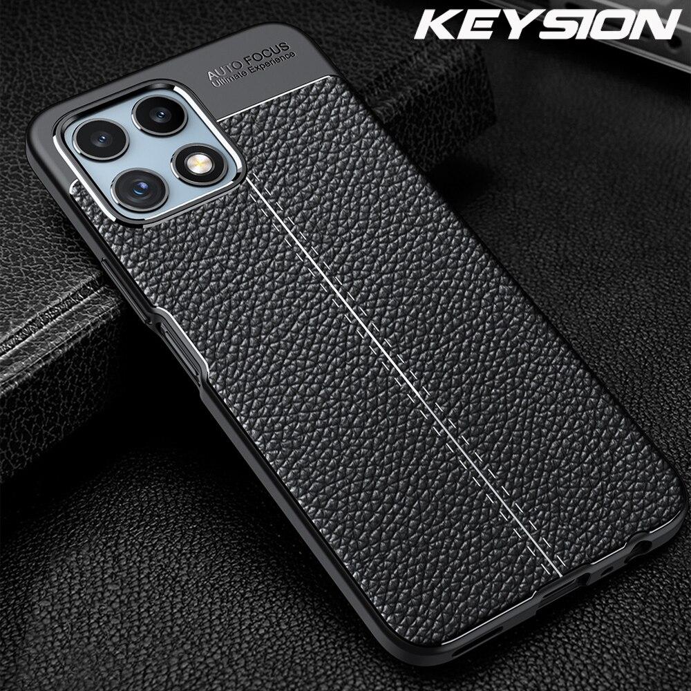 Противоударный чехол KEYSION для Honor X8 X9 X7 X30i, роскошный кожаный текстурированный мягкий силиконовый чехол для задней панели телефона для Huawei Honor X8 X9 5G
Противоударный чехол KEYSION для Honor X8 X9 X7 X30i, роскошный кожаный текстурированный мягкий силиконовый чехол для задней панели телефона для Huawei Honor X8 X9 5G