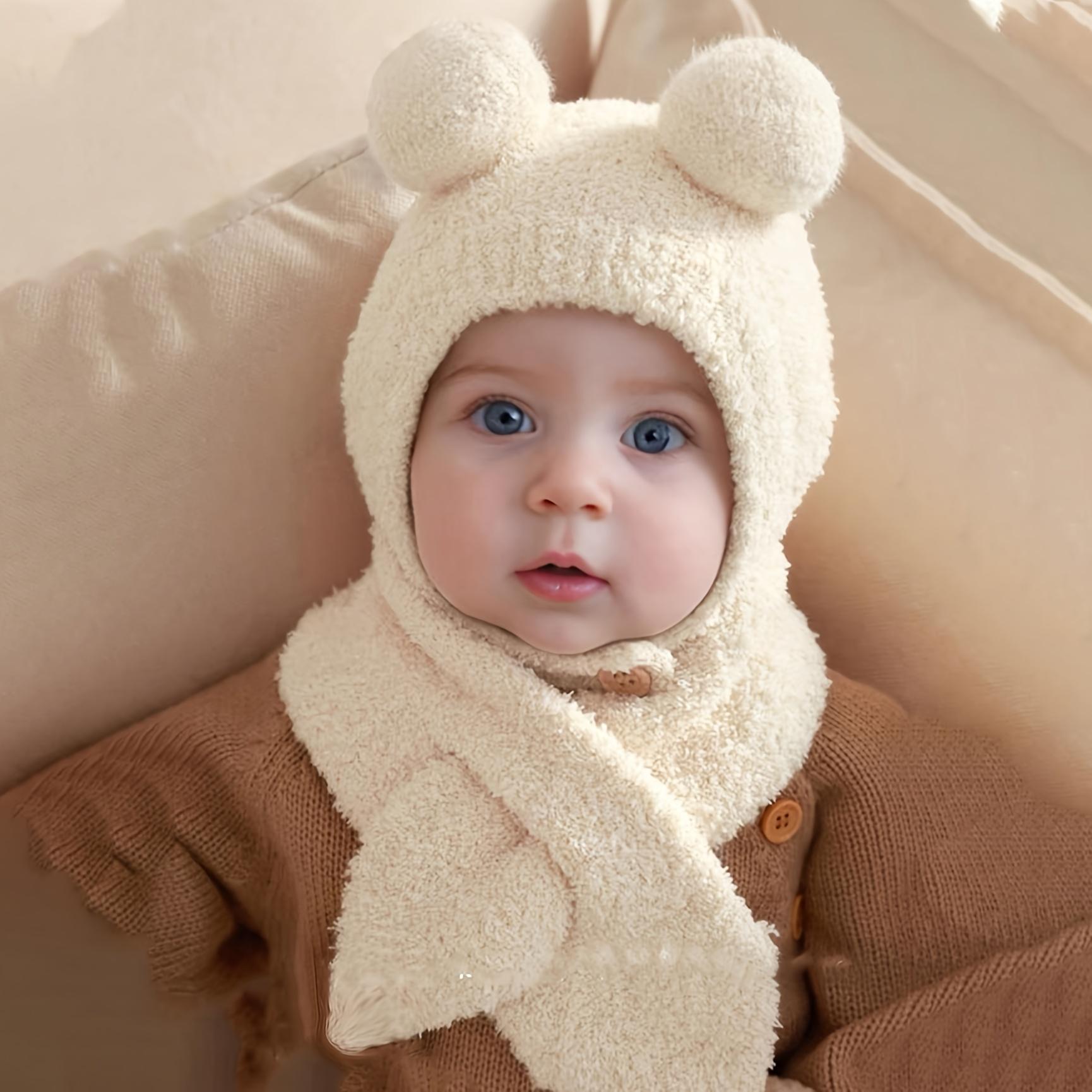 0-3 Years Old Boys Knitted Hat and Scarf Set, Cozy Winter Warmth Duo for Kids - Stylish Earflap Hat Combo with Scarf, fashion 0-3Y (46-50cm)
0-3 Years Old Boys Knitted Hat and Scarf Set, Cozy Winter Warmth Duo for Kids - Stylish Earflap Hat Combo with Scarf, fashion 0-3Y (46-50cm)