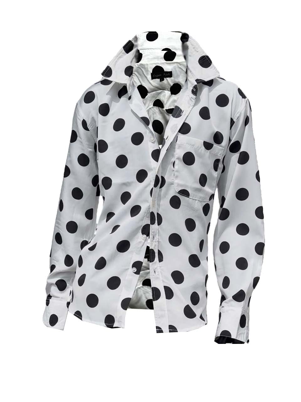 SaganStyle Traditional Polka Dot Print Long Sleeve Gothic Size YT20250001 Men s Shirt, All-Over Print, Dress, White, LL, білий
SaganStyle Traditional Polka Dot Print Long Sleeve Gothic Size YT20250001 Men s Shirt, All-Over Print, Dress, White, LL, білий