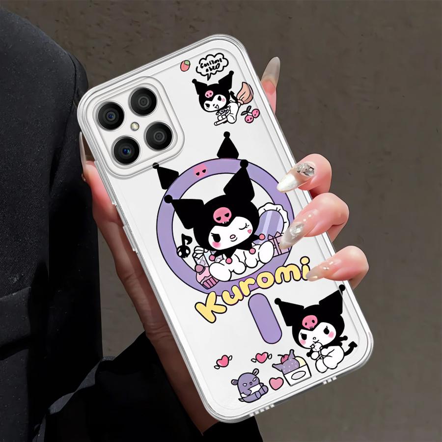 Cartoon Cute Kuromi Case for Honor X9b X8 X8a X7b 90 Lite X9a X8b Soft Phone Cover Honor X8 4G
Cartoon Cute Kuromi Case for Honor X9b X8 X8a X7b 90 Lite X9a X8b Soft Phone Cover Honor X8 4G