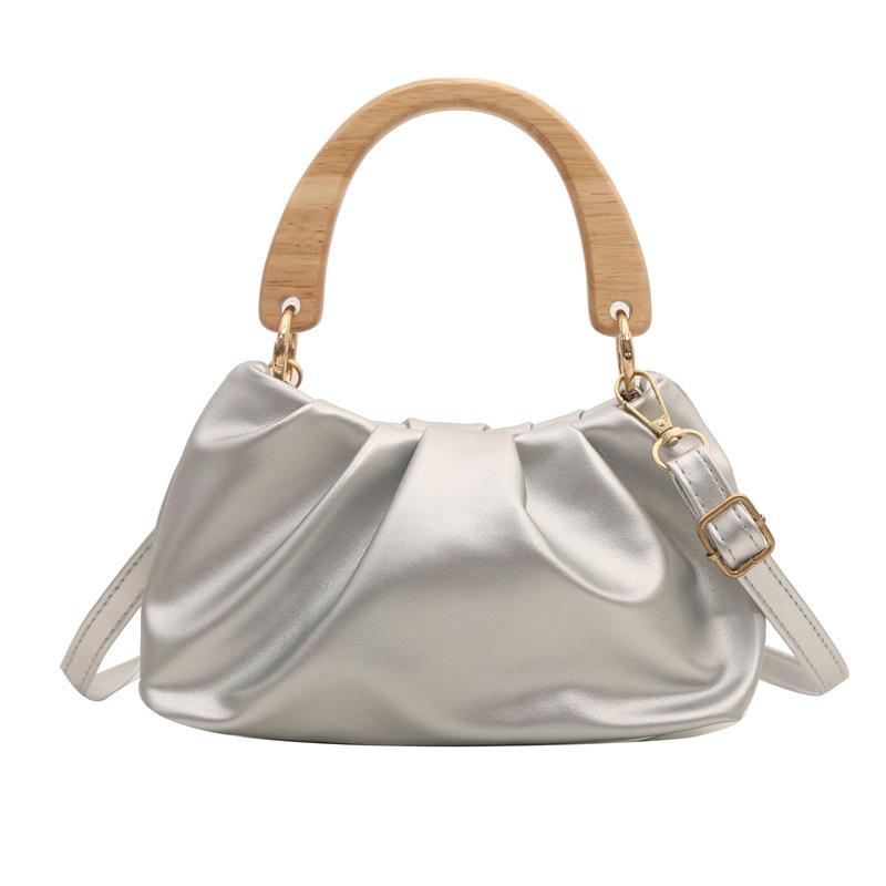 Folded clouds casual commuter bag women s 2024 summer new trend single shoulder crossbody underarm wooden handbag срібний
Folded clouds casual commuter bag women s 2024 summer new trend single shoulder crossbody underarm wooden handbag срібний