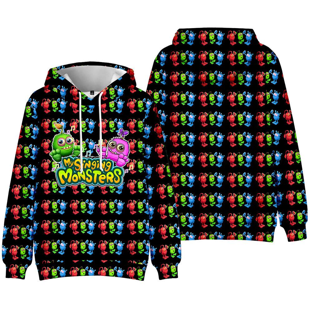 Fashion for Fans of My Singing Monsters Cartoon Printed Sweatshirt Outdoor Sport Cosplay Pullovers Hoodie Cosplay Costume XS
Fashion for Fans of My Singing Monsters Cartoon Printed Sweatshirt Outdoor Sport Cosplay Pullovers Hoodie Cosplay Costume XS