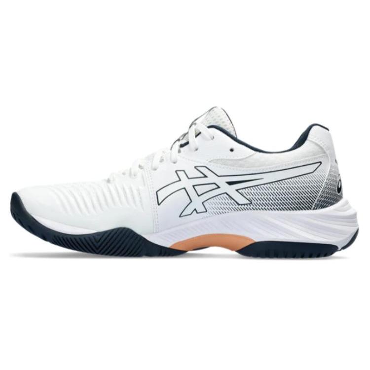 New Asics Gel Netburner Ballistic Ff 3 White Grey 1053A069-960 43.5
New Asics Gel Netburner Ballistic Ff 3 White Grey 1053A069-960 43.5