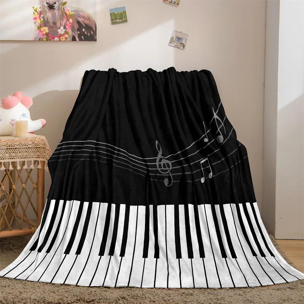 Music Piano Pattern Blanket Comfortable Lightweight Warm Flannel Throw Blankets for Home Bed Sofa Summer Air Conditioner Blanket 80x120cm
Music Piano Pattern Blanket Comfortable Lightweight Warm Flannel Throw Blankets for Home Bed Sofa Summer Air Conditioner Blanket 80x120cm