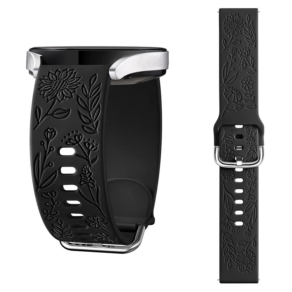 For Garmin Vivomove 3/Forerunner 645/Samsung Gear S2 Classic Universal 20mm Carving Flower Silicone Watch Strap White
For Garmin Vivomove 3/Forerunner 645/Samsung Gear S2 Classic Universal 20mm Carving Flower Silicone Watch Strap White