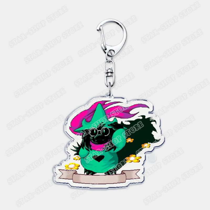 Hot Game Deltarune Keychains for Accessories Ralsei Kris Susie Spamton Undertale Angel Jewelry Keyrings Fans Gaming Gamer Gifts
Hot Game Deltarune Keychains for Accessories Ralsei Kris Susie Spamton Undertale Angel Jewelry Keyrings Fans Gaming Gamer Gifts