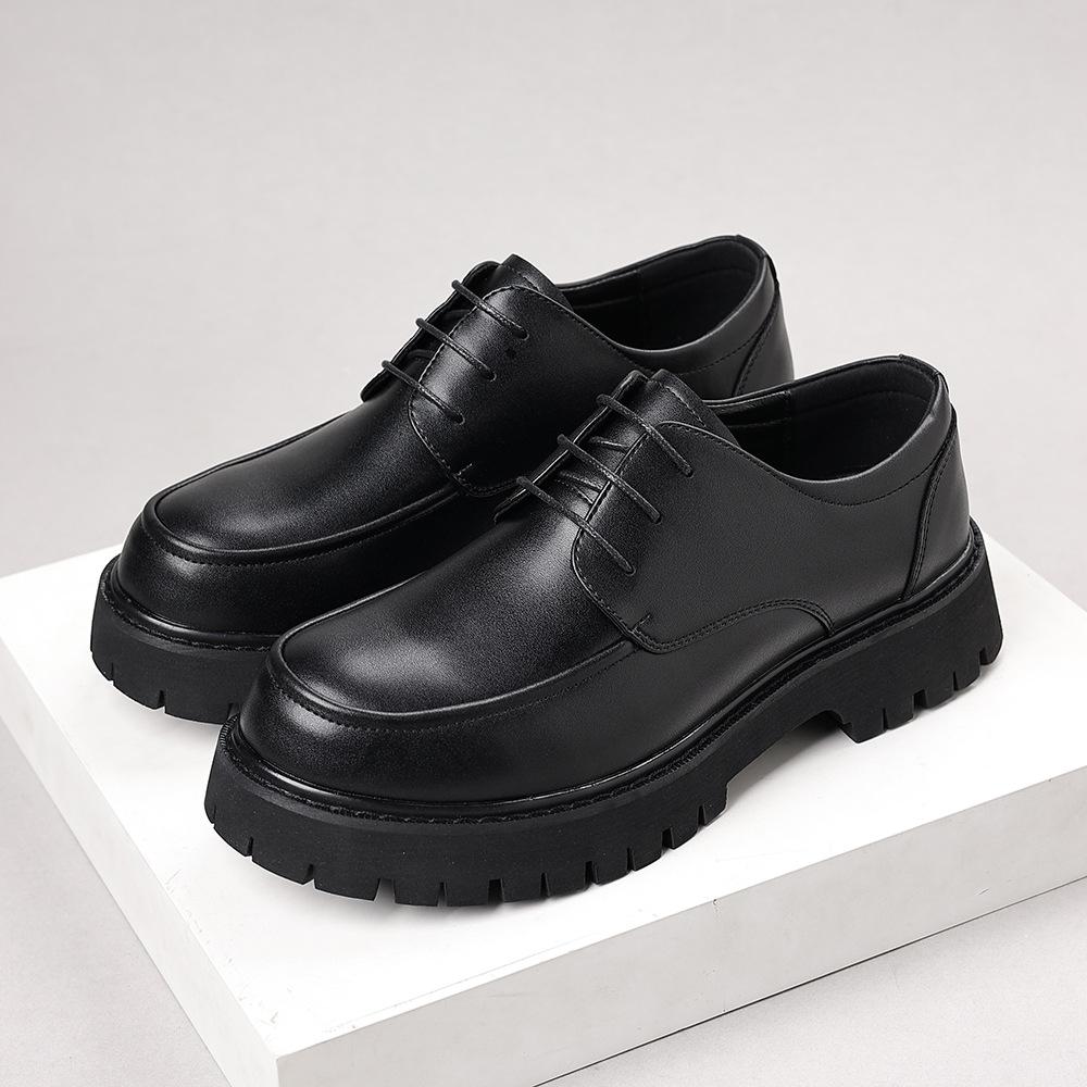 Leather shoes men s breathable men s business big head outer height increase low-top lace-up casual shoes 6cm 38
Leather shoes men s breathable men s business big head outer height increase low-top lace-up casual shoes 6cm 38