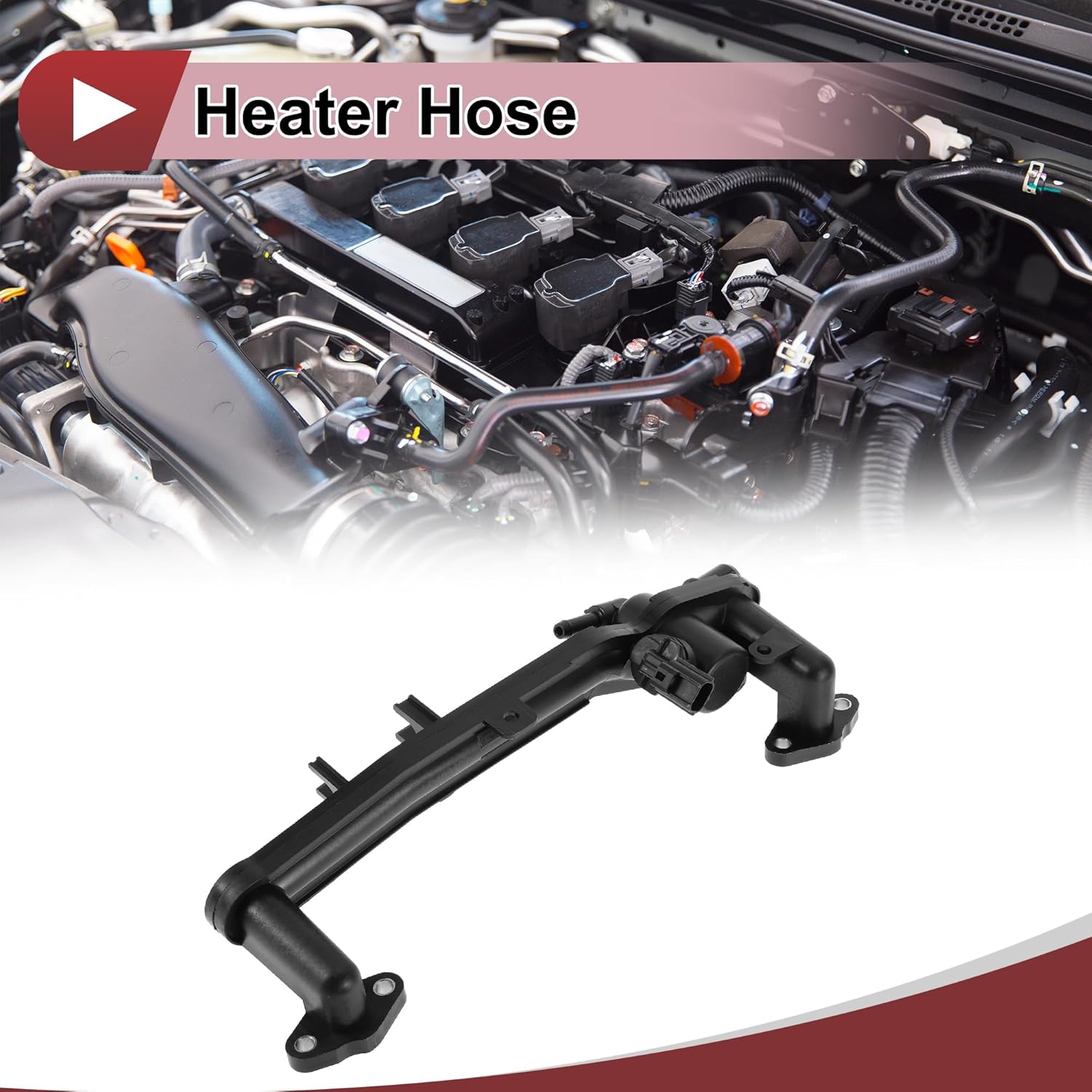 1 Pc Heater Hose for Land Rover Range Rover 2010-2020 for Jaguar F-Type 14-20 Engine Coolant Water Heater Manifold Tube Pipe No.LR122709 Black
1 Pc Heater Hose for Land Rover Range Rover 2010-2020 for Jaguar F-Type 14-20 Engine Coolant Water Heater Manifold Tube Pipe No.LR122709 Black