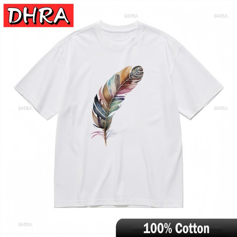 Unisexs Fashion Classic TShirt Rainbow Feather Design Printed 100 Cotton Tee Trendy Colorful Unique TShirts Tees Unisex Slogan 3XL
Unisexs Fashion Classic TShirt Rainbow Feather Design Printed 100 Cotton Tee Trendy Colorful Unique TShirts Tees Unisex Slogan 3XL