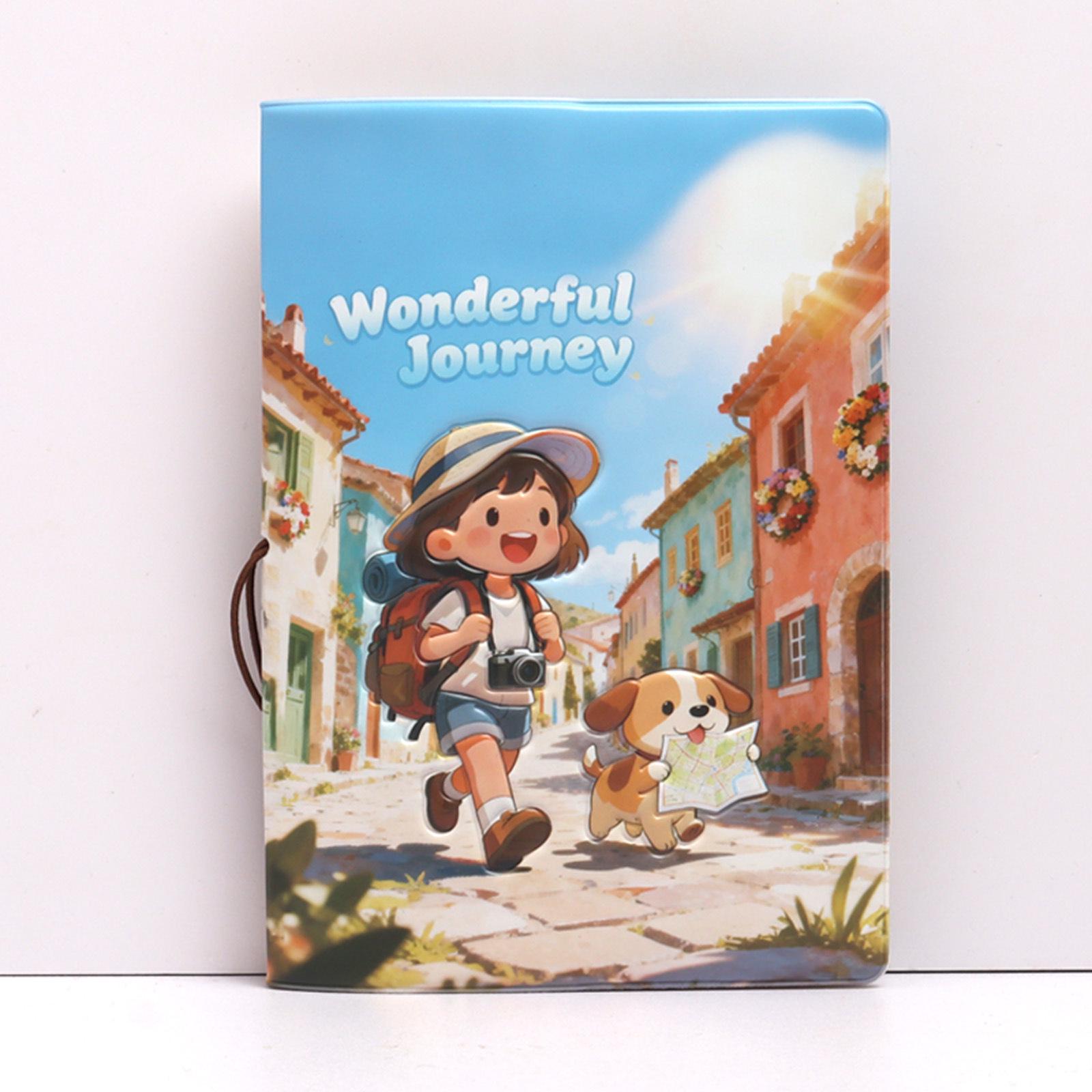 Cute Cartoon PVC Passport Cover - Boy & Girl Style Waterproof Holder
Cute Cartoon PVC Passport Cover - Boy & Girl Style Waterproof Holder