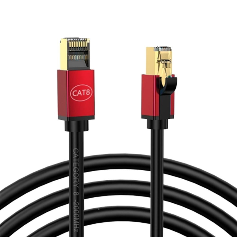10-метровий Ethernet-кабель CAT8 для домашнього офісу, мережевий кабель високої швидкості 40 Гбіт/с, 2000 МГц C
10-метровий Ethernet-кабель CAT8 для домашнього офісу, мережевий кабель високої швидкості 40 Гбіт/с, 2000 МГц C