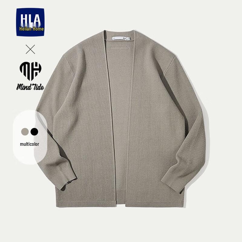 Мужской вязаный кардиган HLA с V-образным вырезом на осень 3XL
Мужской вязаный кардиган HLA с V-образным вырезом на осень 3XL