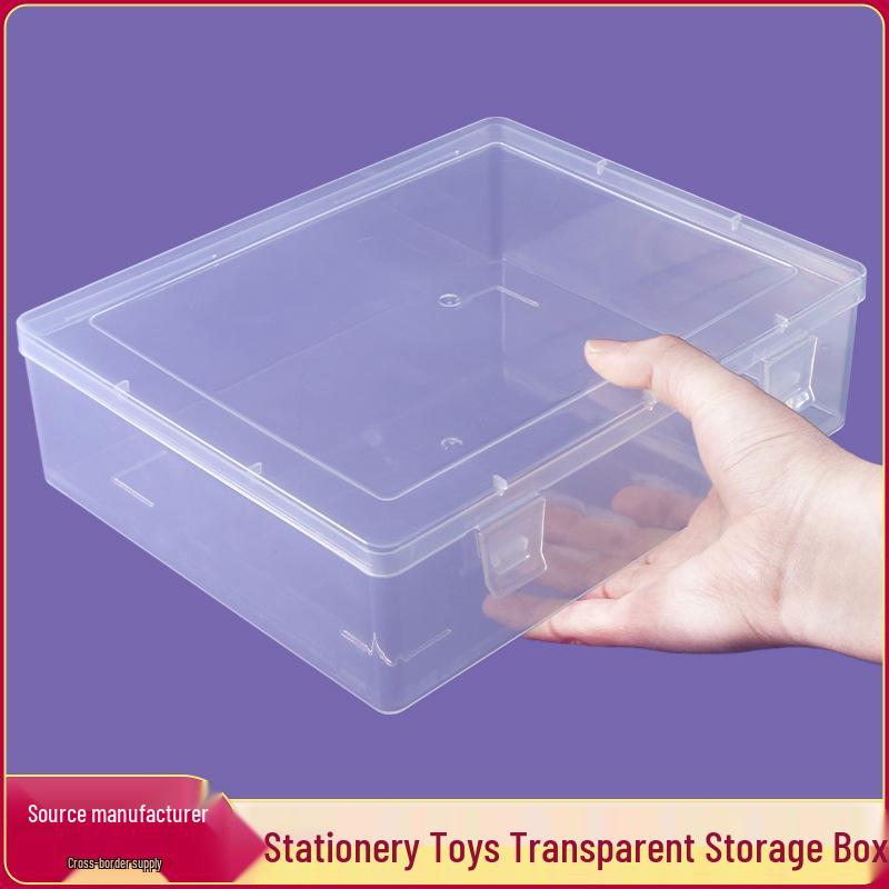 Clear High-Capacity PP Storage Box for Cosmetics, Nail Art, and Stationery
Clear High-Capacity PP Storage Box for Cosmetics, Nail Art, and Stationery