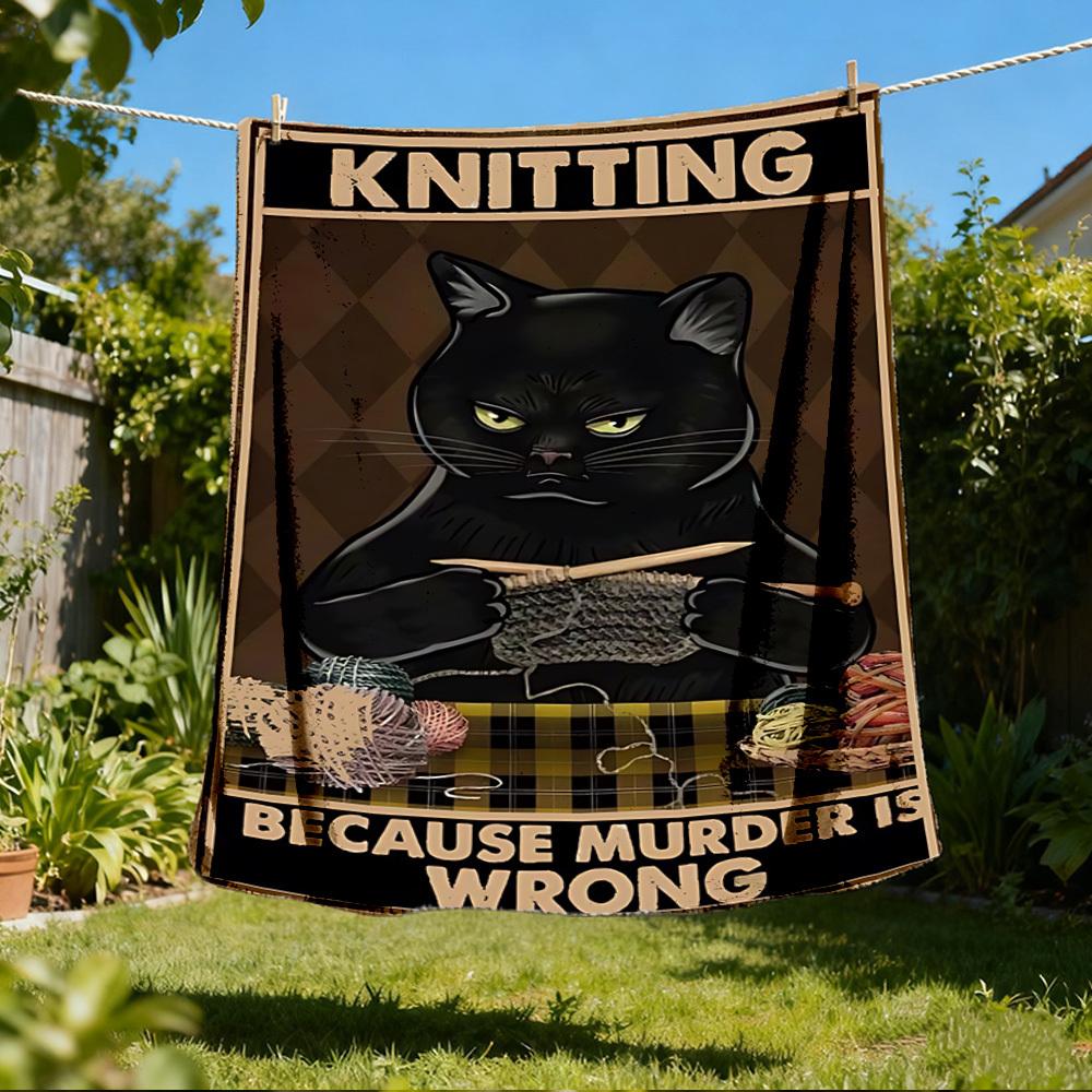 1pc KnittingCat Outdoor Flannel Blanket , Machine Washable Perfect Gift for Birthday , Holiday Travel Accessory , Durable Material 80x120cm
1pc KnittingCat Outdoor Flannel Blanket , Machine Washable Perfect Gift for Birthday , Holiday Travel Accessory , Durable Material 80x120cm