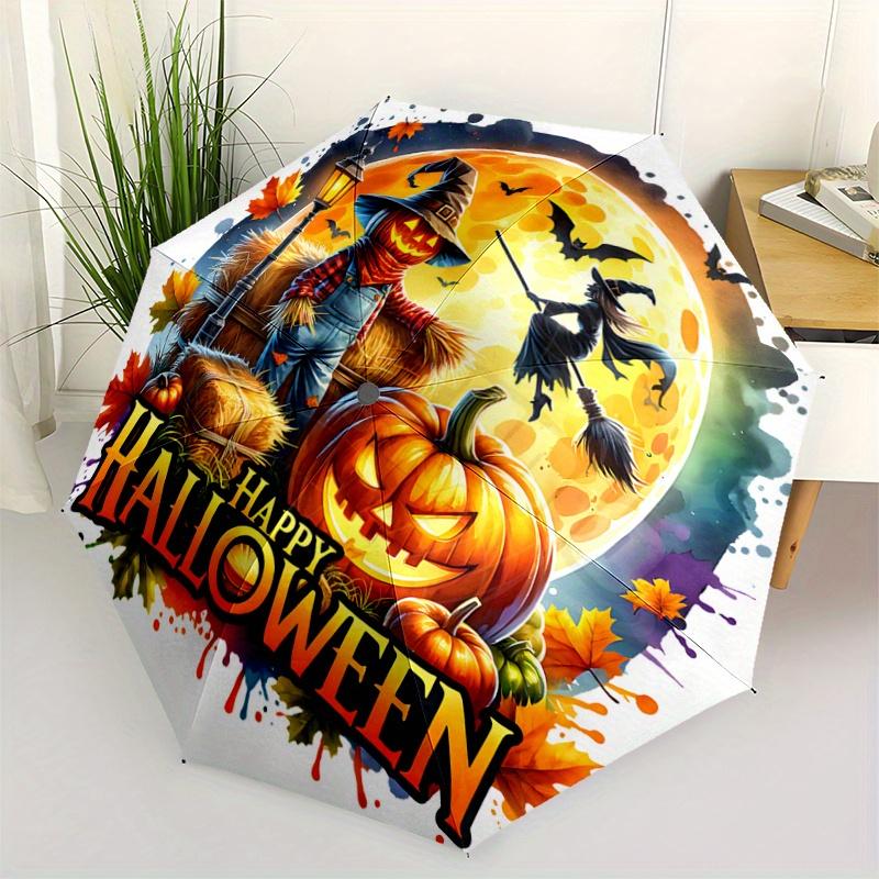 1pc Scarecrow Halloween Design Automatic Opening and Closing Umbrella - Suitable for Various Occasions, Outdoor Activities, Lightweight and Durable Au
1pc Scarecrow Halloween Design Automatic Opening and Closing Umbrella - Suitable for Various Occasions, Outdoor Activities, Lightweight and Durable Au