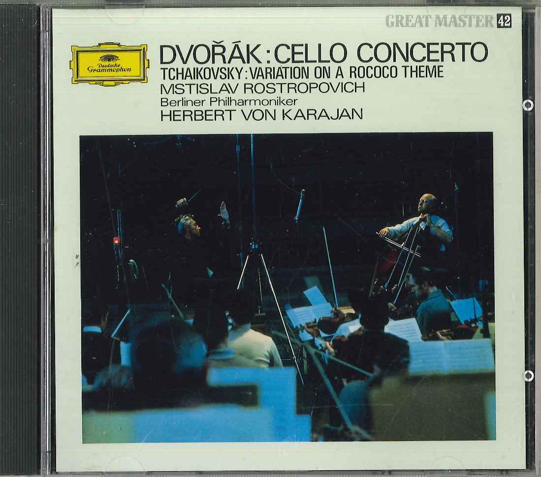 CD ROSTROPOVICH, KARAJAN - Dvorak Cello Concerto in B Minor Va GM2034 POLYDOR Japan Classical Used
CD ROSTROPOVICH, KARAJAN - Dvorak Cello Concerto in B Minor Va GM2034 POLYDOR Japan Classical Used