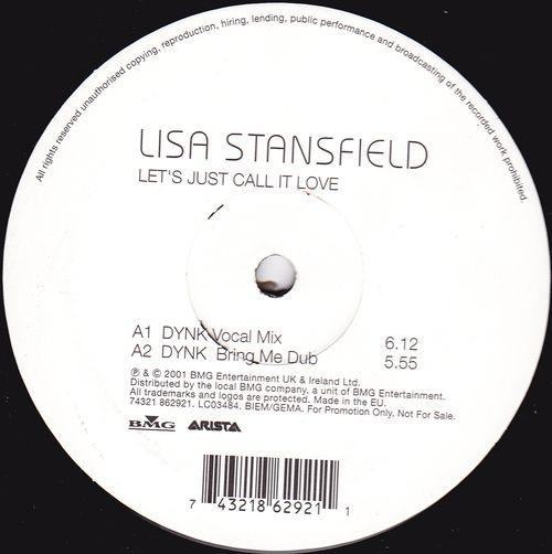 12inch Record LISA STANSFIELD - Let s Just Call It Love 74321862921 Arista, BMG 2001 Europe Dance & Electronica Used
12inch Record LISA STANSFIELD - Let s Just Call It Love 74321862921 Arista, BMG 2001 Europe Dance & Electronica Used