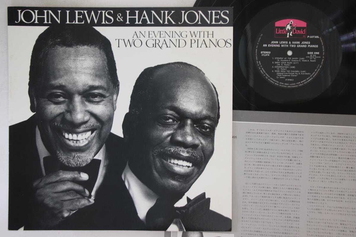 LP Пластинка JOHN LEWIS & HANK JONES - Вечер с двумя роялями P10730L LITTLE DAVID 1979 Япония Джаз
LP Пластинка JOHN LEWIS & HANK JONES - Вечер с двумя роялями P10730L LITTLE DAVID 1979 Япония Джаз