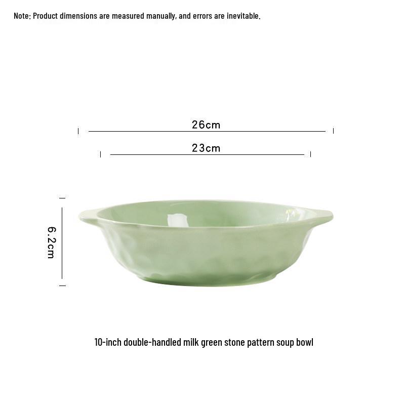 12 Double-Handled Ceramic Soup Bowl, Large Capacity Pot for Home Use, Ideal for Soup, Pickled Fish, and Boiled Meat, High-Temperature Resistant.
12 Double-Handled Ceramic Soup Bowl, Large Capacity Pot for Home Use, Ideal for Soup, Pickled Fish, and Boiled Meat, High-Temperature Resistant.