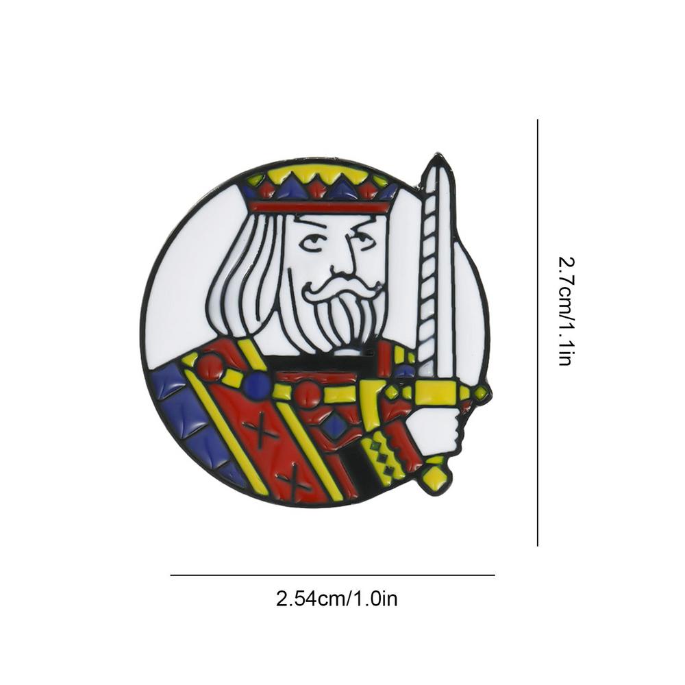 Creative Poker Icon Brooch Fashion Small Badge Spades Buckle Pin Collar Ornament Europe America Playing Cards Breastpin
Creative Poker Icon Brooch Fashion Small Badge Spades Buckle Pin Collar Ornament Europe America Playing Cards Breastpin