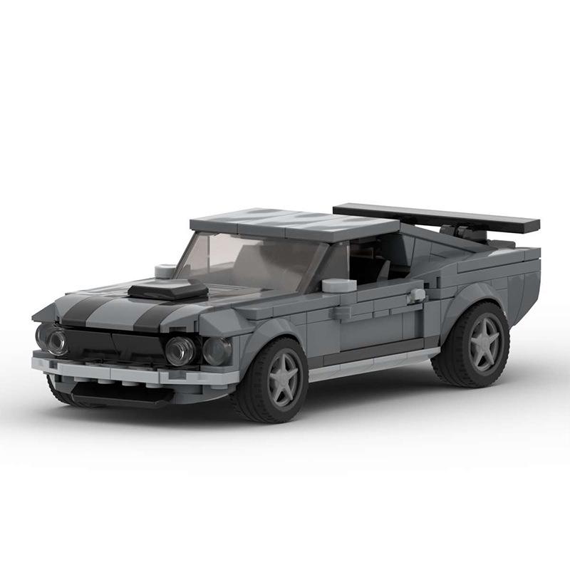 МОК Блоки: Модель Ford Mustang Джона Уика - Совместимое с Lego креативное автомобильное украшение
МОК Блоки: Модель Ford Mustang Джона Уика - Совместимое с Lego креативное автомобильное украшение