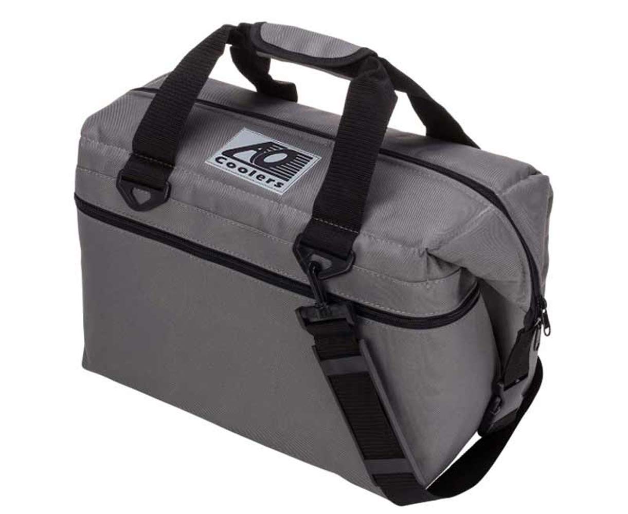 AO COOLERS 24 Pack Canvas Soft Cooler Cold Insulation Bag Camping Outdoor Item (Charcoal)
AO COOLERS 24 Pack Canvas Soft Cooler Cold Insulation Bag Camping Outdoor Item (Charcoal)