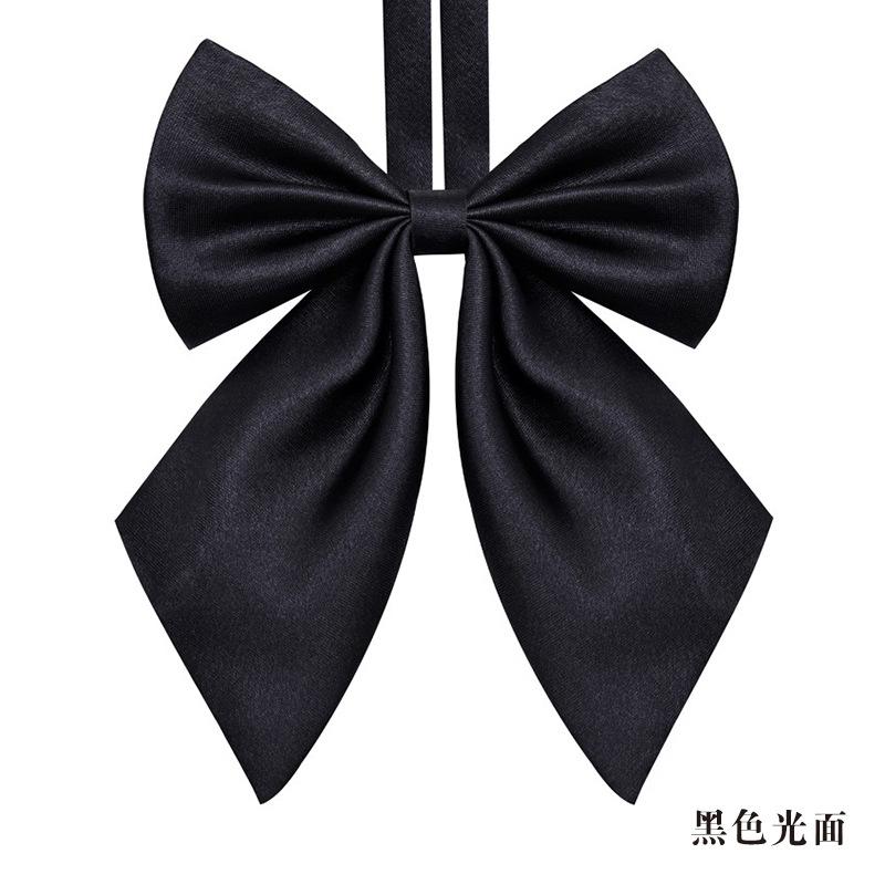 Jk Uniform Bow Tie Female Solid Color Feather Japanese Bevel Flat Angle Student Collar Bow Sailor Suit Small Object Collar Flower
Jk Uniform Bow Tie Female Solid Color Feather Japanese Bevel Flat Angle Student Collar Bow Sailor Suit Small Object Collar Flower