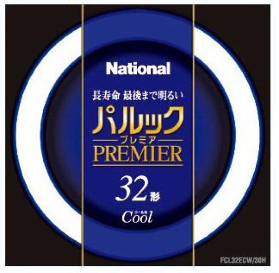 Panasonic Pallook Premier Fluorescent Light Shape Cool Color FCL32ECW30H Round/Starter (32 Type)
Panasonic Pallook Premier Fluorescent Light Shape Cool Color FCL32ECW30H Round/Starter (32 Type)