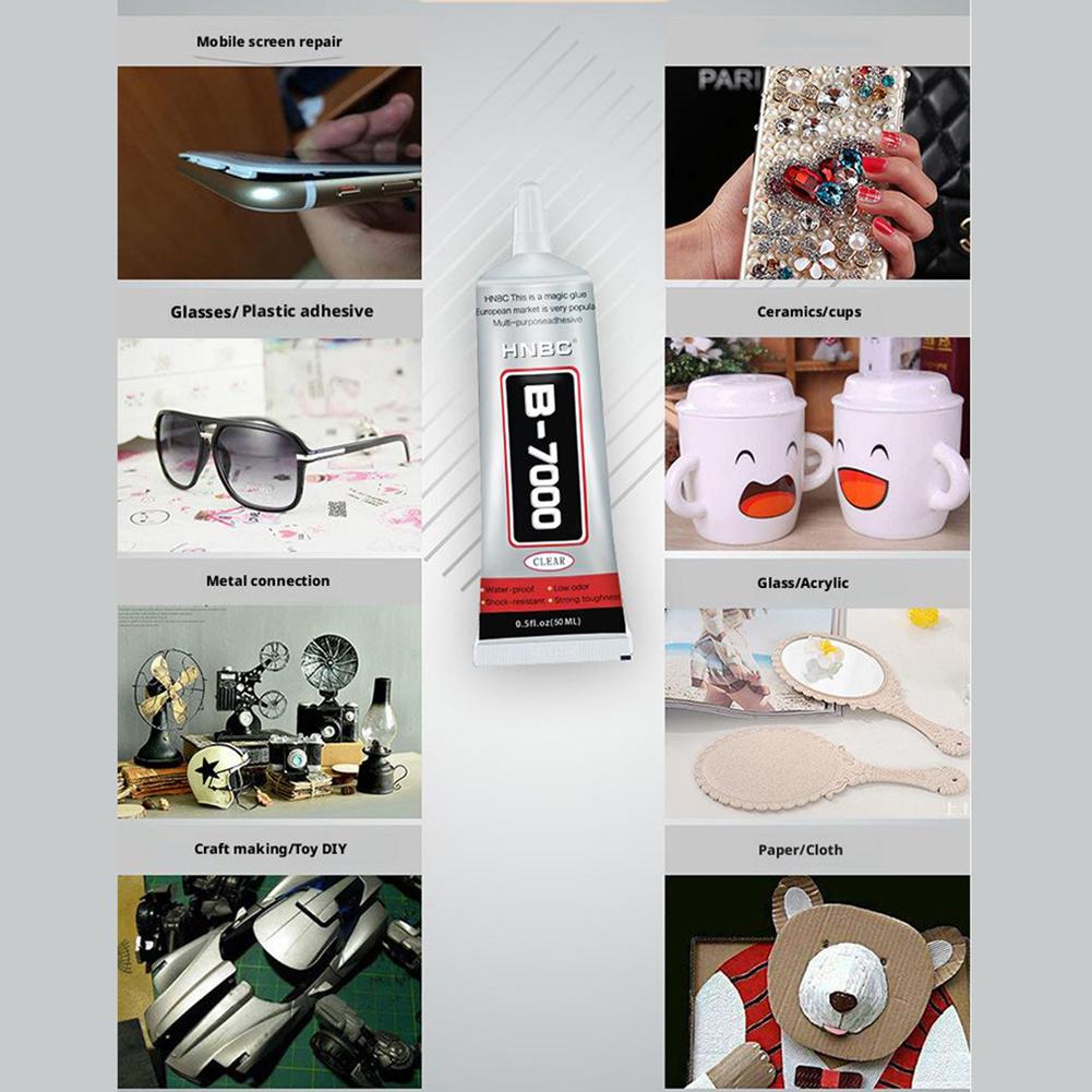 15ML 50ML 110ML B7000 Clear Contact Phone Repair Adhesive Applicator With Glue Universal Precis V0J5 T-7000 Black glue-15ML
15ML 50ML 110ML B7000 Clear Contact Phone Repair Adhesive Applicator With Glue Universal Precis V0J5 T-7000 Black glue-15ML