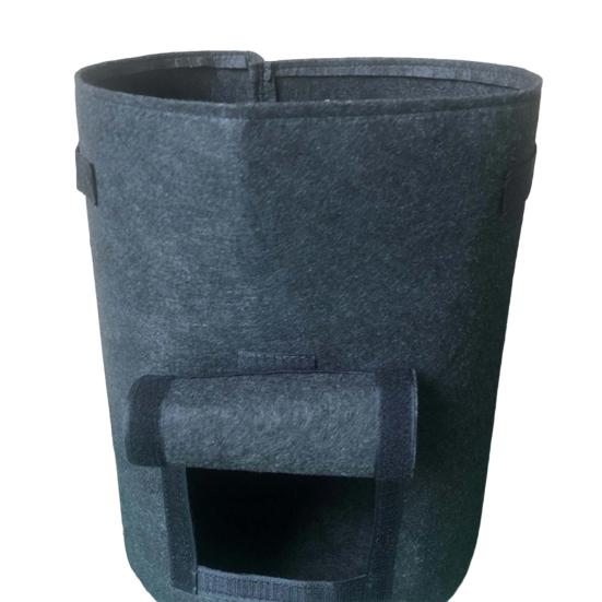 Flowerpot Fabric Grow Bags with Handles And Side Hook And Loop Opening Container Reinforced Stitching Air Circulation Flowerpot for Garden S
Flowerpot Fabric Grow Bags with Handles And Side Hook And Loop Opening Container Reinforced Stitching Air Circulation Flowerpot for Garden S