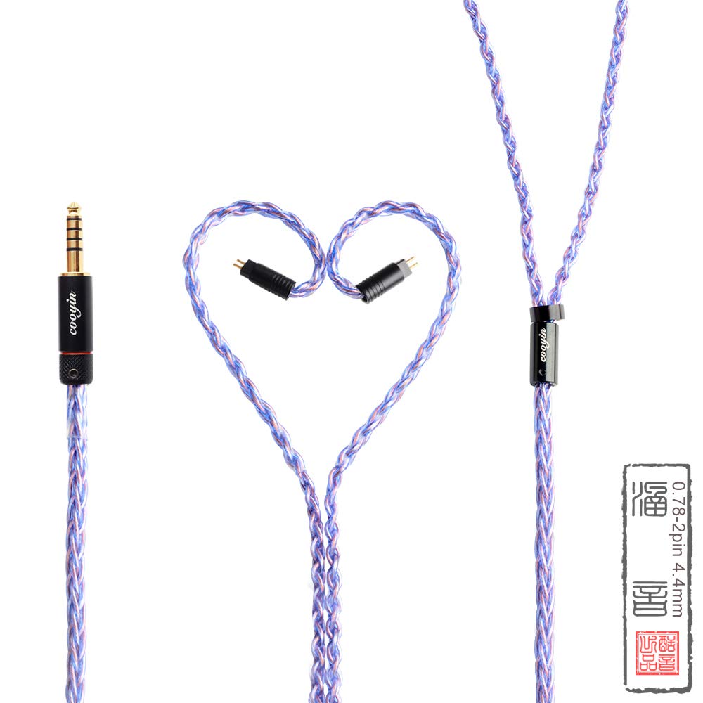 cooyin Single Crystal Copper Silver Plated Single Crystal Copper 8 Core Upgrade Cable Balanced Cable PVC Jacket HIFI Sound Quality Audio Compatible
cooyin Single Crystal Copper Silver Plated Single Crystal Copper 8 Core Upgrade Cable Balanced Cable PVC Jacket HIFI Sound Quality Audio Compatible